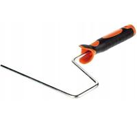 Lot de 1 étrier de rouleau de peinture professionnel avec poignée souple 25 cm 2 K 8 mm