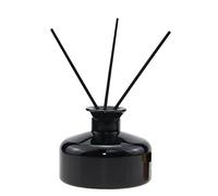 Lot de 1 flacons de diffuseur en verre de 200 ml pour diffuseur de parfum Pour bricolage remplacement de bnnets d'huiles essentielles artisanat decoration,1 Unite (Lot de 1),noir-Noir