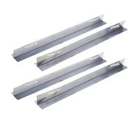 Lot de 1 jeu d'écarts de comptoir de cuisinière en acier inoxydable pour plaque de cuisson - Résistance à la chaleur