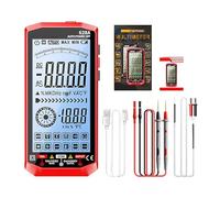 Lot de 1 multimètre numérique compact avec batterie rechargeable et grand écran pour un multimètre simple partout