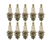 Lot de 1 ou 10 bougies d'allumage for motos NGK Champion CJ8Y QCJ8Y RCJ8Y 6726 BPMR7A BPMR8Y(10pcs)