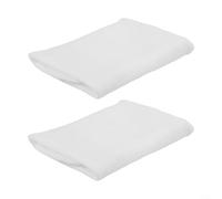 Lot de 1 ou 2 sacs filtrants pour piscines de spa, filtre de rechange en tissu non tissé, lavable en machine, entretien simple, utilisation au spa à domicile (2 pièces)