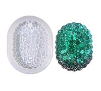 Lot de 1 ou 9 moules en silicone avec colle cristal diamant
