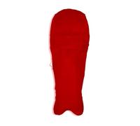 Lot de 1 Paire de Coussinets de Cricket / Legguard Extensibles | Rouge | Taille Unique | Poly Lycra | Facile à Installer et à enlever | Convient pour Tous Les protège-Jambes | Lot de 1 Paire