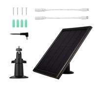 Lot de 1 panneau de commande photovoltaïque avec connexion à courant continu global 8 W - Charge efficace - Plusieurs appareils électroniques - Utilisation en extérieur - Appareil solaire