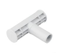 Lot de 1 pièce de rechange en T inversée pour piscines rectangulaires, pour modèles Intex 28270-28274, accessoires en plastique robuste avec tube horizontal de 39 mm et tube montant de 29 mm, gris