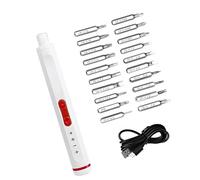 Lot de 1 pilote électrique haute efficacité avec plusieurs divisions rechargeables, poignée ergonomique pour réduire la fatigue lors de longues occupations