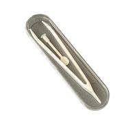Lot de 1 pince à épiler pour lentilles de contact - Transparent - Grande tige pour une insertion et un retrait faciles