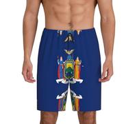Lot de 1 short de nuit pour homme avec poches latérales, coupe respirante, disponible en grand.