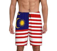 Lot de 1 short de nuit pour homme avec poches latérales, coupe respirante, disponible en grand.