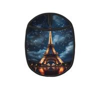 Lot de 1 tapis de casserole en silicone à motif Paris Tower (lot de 1/2), résistant aux hautes températures et antidérapant, adapté pour le barbecue, la pâtisserie, etc.