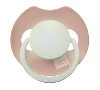 Lot de 1 téterelle LOVI Prime dynamique en silicone - Capsule de stérilisation - Protège le réflexe de succion - Hypoallergénique - Sans BPA (Blush Glow, 0-6)
