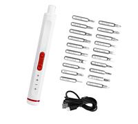 Lot de 1 tournevis électrique ergonomique avec prise en main multiple, puissance rechargeable pour une manipulation facile dans diverses applications