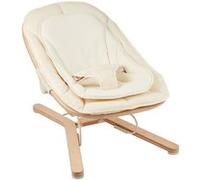Lot de 1 transat GENERIQUE en bois H. 49.1 cm L. 78.3 cm non pliable Beige