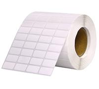 Lot de 10 000 étiquettes autocollantes rectangulaires vierges pour boîtes de rangement de peinture