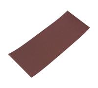 Lot de 10 1/3 papiers abrasifs ponceuse rectangulaire non perforés 230 x 93mm grain 180 Flexovit