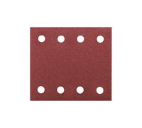 Makita Feuilles abrasives 102 x 114 mm Grain 120 Rouge – 10 pièces