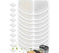 Lot de 10 + 10 filtres de rechange pour fontaine à chat Oneisall 2,5 l - Pour fontaine à chat Oneisall