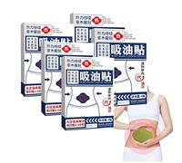 Lot de 10/15/25 patchs absorbant l'huile de personnes paresseuses d'absinthe, autocollant absorbant d'absinthe, autocollant d'absinthe naturelle pour femmes et hommes (25PCS)