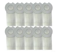 Lot de 10/20/100 sacs en papier jetables de rechange pour aspirateur Lydsto H3 - Sacs en papier adaptés à la collecte des débris secs et humides