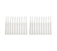 Lot de 10/20/30 brosses de nettoyage pour pommeau de douche, petits trous pour buses et espaces restreints, design à poils en spirale, flexible et anti-rayures, pour salle de bain, cuisine et voyage