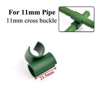 Lot de 10/20/50 attaches en plastique pour jardin,8/11/16/20mm,support de plante,pince connecteur,treillis ajustable - Type Green B 11mm-50pcs