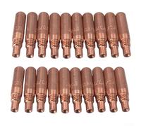 Lot de 10/20/50 buses de soudage en cuivre de 0,1 cm pour Miller MDX Acculock et Multimatic T-M035, compatible avec diffuseurs D-M100 D-M250