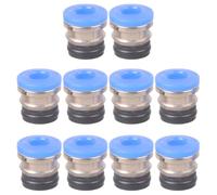Lot de 10/20/50 connecteurs pneumatiques pour ajustements Bowden Clips Collet intégrés Ecas04 pour extrudeuse Bowden Tête de serrage intégrée
