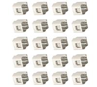 Lot de 10/20 clips de bloc chauffant pour imprimante X1C/P1 Clip Fix Thermistor Chauffage Cartouche Thermistance Clips en métal traité thermiquement Pince de fixation Hotend