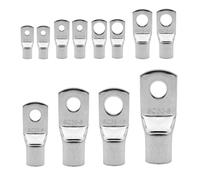 Lot de 10/20 cosses de câble en cuivre de 6 à 35 mm², bornes à sertir verrouillables, connecteurs de soudage de fils(SC6 20PCS,M10)