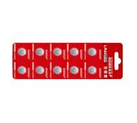 Lot de 10/20 piles alcalines LR44 1,5 V Piles bouton Piles bouton stables pour horloges numériques LED