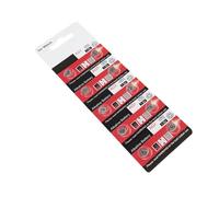 Lot de 10/20 piles bouton AG1/LR621 pour une alimentation constante dans les petits appareils de montre - Design étanche