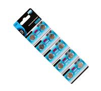 Lot de 10/20 piles bouton alcalines AG13 LR44 1,55 V adaptées aux petits appareils et jouets