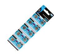 Lot de 10/20 piles bouton alcalines AG13 LR44 1,55 V compatibles avec divers gadgets et accessoires