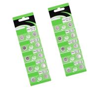 Lot de 10/20 piles bouton alcalines AG3 LR41 - Alimentation longue durée pour télécommandes et petites lumières - Batterie haute capacité