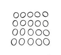 Lot de 10/20 rondelles de rechange en caoutchouc pour écrou d'haltère (20 pièces verticales)