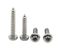 Lot de 10/20 vis autotaraudeuses à six lobes Torx tête cylindrique en acier inoxydable 304 M2.9 M3.5 M4.2 .8(13mm,M4.2 10pcs)
