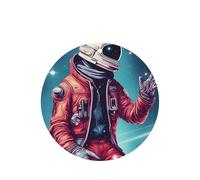 Lot de 10/24 désodorisants à suspendre Cool Man in Outer Space Galaxy - Cartes rondes de parfum lavande pour intérieur de voiture