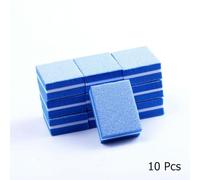 Lot de 10/25/50 pièces mini limes à ongles double face, éponges colorées, bandes de ponçage pour vernis à ongles, outils de manucure