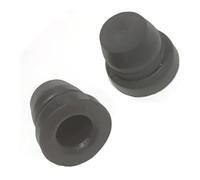 Lot de 10, 4 ou 2 cache-poussière for étrier de frein supérieur et inférieur, capuchon étanche en caoutchouc for frein à disque, adapté aux scooters et motos(2pcs)