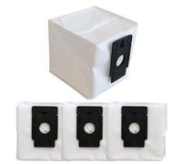 Lot de 10/4 sacs à poussière de rechange pour aspirateur Tcl Sweeva 6500 - Accessoires de rechange pour aspirateur robot - Sacs à poussière pour robot aspirateur cylindrique lavable F