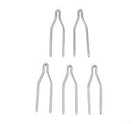 Lot de 10/5/1 pointes de fer à souder pour outil de soudure électrique, accessoires de soudure remplaçables, diamètre de 1,5 mm, distance de joint de 15 mm, M (5 pièces)