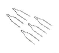 Lot de 10/5/1 pointes de fer à souder remplaçables pour outils de soudure électriques, 1,5 mm de diamètre, distance de joint de 15 mm, matériau métallique à haute température (5 pièces)
