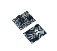 Lot de 10/5 boutons tactiles capacitifs, module de commutation tactile numérique, capteur LED sans pôle, gradation 10 A DC 5-12 V(5PCS)