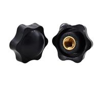 Lot de 10, 5 ou 1 écrou de serrage manuel for bouton de serrage mécanique M4, M5, M6, M8, M10, M12 pour Outils Mécaniques(Type 4,M10 (Head 48mm)1pcs)