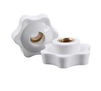 Lot de 10, 5 ou 1 écrou de serrage manuel for bouton de serrage mécanique M4, M5, M6, M8, M10, M12 pour Outils Mécaniques(Type 1,M8 (Head 48mm)1pcs)