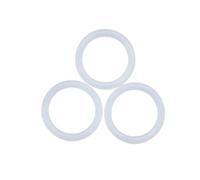 Lot de 10/50 joints toriques en silicone blanc VMQ CS 2,4 mm diamètre extérieur, rondelles étanches qualité alimentaire, isolants caoutchouc(10pcs,OD 20mm)