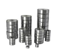 Lot de 10/50 roulements miniatures 3 x 6 x 2,5, 5 x 10 x 4, 5 x 11 x 4, 6 x 12 x 4, 10 x 15 x 4 mm, alésage 2 mm, 3 mm, 4 mm, 5 mm, 6 mm, 7 mm, 8 mm, 9 mm, 10 mm(10Pcs,10x30x9mm)