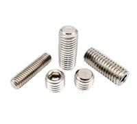 Lot de 10/50 vis à tête hexagonale à tête plate en acier inoxydable 304 A2, M2, M2.5, M3, M4, M5, M6, M8(3mm,50pcs M2.5)