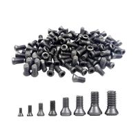 Lot de 10/50 vis d'insertion M2 M2.5 M3 M3.5 M4 M5 M6 for remplacer les inserts en carbure des porte-outils de tour(50pcs,M2.5x5mm)